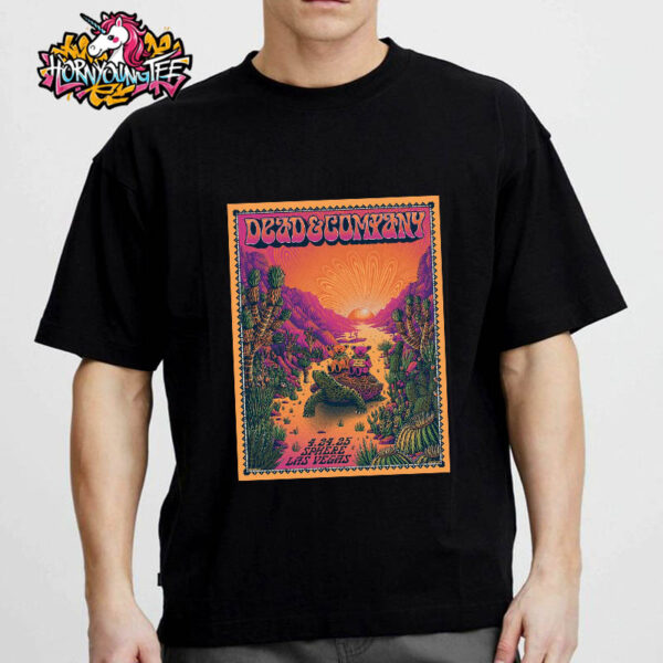 Dead And Company Music Show At Sphere Las Vegas On April 24 2025 Art Work Poster For Show Terrapin Travelers Unisex T-Shirt