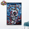 Metallica The M72 World Tour 2025 Music City Exclusive Poster No Repeat Weekend Show At Nissan Stadium On May 1 2025 In Nashville TN Poster Home Decor Canvas