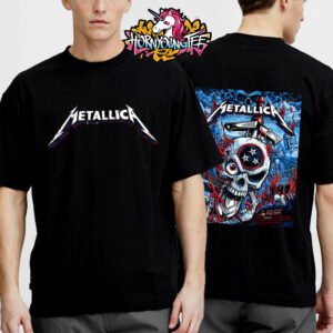 Metallica M72 North American Tour 2025 Exclusive M72 Nashville Pop Up Shop Concert At Nissan Stadium In Nashville Tennessee On May 1 2025 Unisex T-Shirt Two Sides