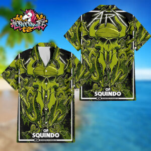 Metallica M72 World Tour The Art of Squindo 104 Season Of Metallica Art Coming To Nashville On May 1 2025 Regular Hawaiian Shirt