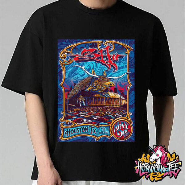 311 Band Spring Tour 2025 Event Poster Live Concert At 713 Music Hall In Houston Texas On May 9 2025 Unisex T-Shirt