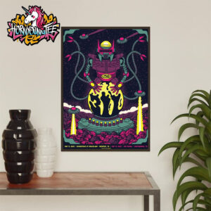 311 Band Spring Tour Event Poster At The Signal In Chattanooga TN On May 15 2025 Poster Home Decor Canvas