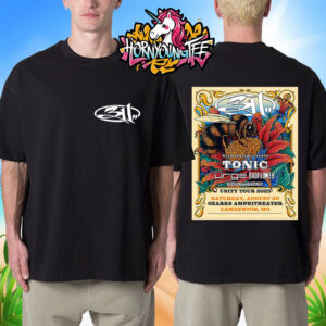 311 Band Unity Tour 2025 Performing At Ozarks Amphitheater Camdenton MO On August 30 2025 Poster For Show Unisex T-Shirt Two Sides