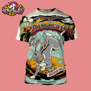 49 Winchester With Brendan Walter Music Show At Charleston Music Hall In Charleston SC On May 23 2025 All Over Print Shirt
