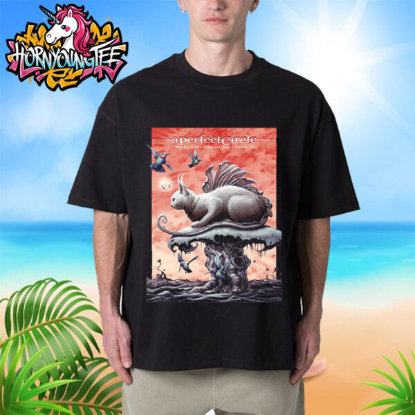 A Perfect Circle Event Poster For Toronto Show At Budweiser Stage On May 22 2025 Unisex T-Shirt