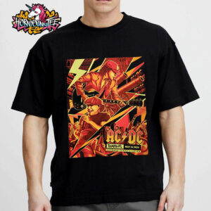 ACDC Pwr Up Tour 2025 Event Poster Show At Raymond James Stadium In Tampa Florida On May 16 2025 Unisex T-Shirt