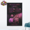 Softplay Band North America Tour 2025 Part 2 Official Poster Schedule Cities Tour Dates Poster Home Decor Canvas