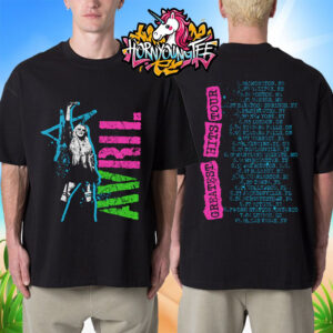 Avril Lavigne Greatest Hits Tour Dates 2025 Unisex T-Shirt Two Sides