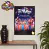 The Rose Band 2025 World Tour Once Upon A Wrld Tour At Smart Financial Centre At Sugar Land Texas On July 23 2025 Poster Home Decor Canvas