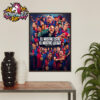Barcelona FC Won La Liga 2025 Championship Celebrates The Champions King Of La Liga Poster Home Decor Canvas