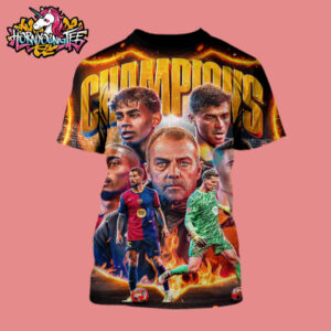 Barcelona FC Won La Liga 2025 Championship Celebrates The Champions King Of La Liga All Over Print Shirt