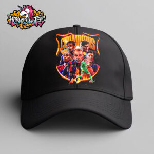 Barcelona FC Won La Liga 2025 Championship Celebrates The Champions King Of La Liga Black Hat Cap