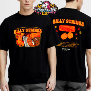 Billy Strings 2025 Spring Tour Outlaw Tour Tee May Dates Billie Buck Merchandise For Show Unisex T-Shirt Two Sides