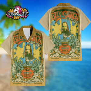 Billy Strings Summer 2025 Pacific Northwest Tour 2 Nights On August 22-23 2025 Regular Hawaiian Shirt