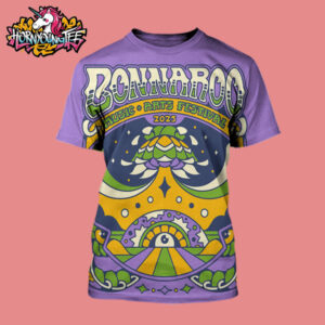 Bonnaroo Music and Arts Festival 2025 Poster For Show On June 12-15 2025 In Manchester TN All Over Print Shirt