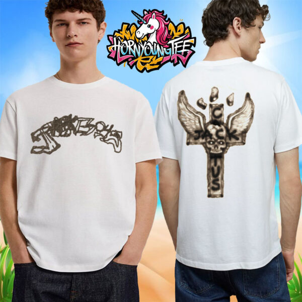 Cactus Jack Travis Scott Featuring Jackboys Merchandise Box Set C2 For Album Jackboys 2 Unisex T-Shirt Two Sides