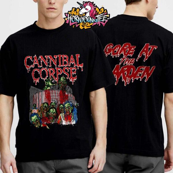 Cannibal Corpse Gore At The Garden Merchandise Limited Edition For Show At New York City Last Week On April 24 2025 Unisex T-Shirt Two Sides