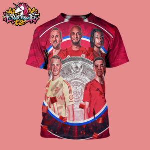 Celebrates Bayern Munich The New Champion Of Bundesliga Champions 2025 All Over Print Shirt