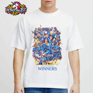 Celebrates Chelsea FC Winners Champions 2024-25 UEFA Conference League Unisex T-Shirt