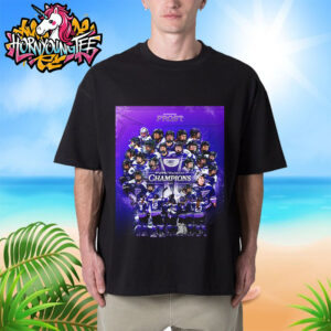 Celebrates Minnesota Frost Hockey Champions PWHL Walter Cup 2025 Unisex T-Shirt