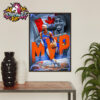 Shai Gilgeous Alexander MVP The 2024-25 Kia NBA Most Valuable Player Poster Home Decor Canvas