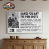 The Prodigy Official In Portola Festival 2025 Line Up Poster Event Held On Two Days September 20 21 2025 At Pier 80  In San Francisco Poster Home Decor Canvas