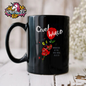Cruel World Festival At Brookside At The Rose Bowl On May 17 2025 Gary Baseman x Cruel World Black Mug Cup