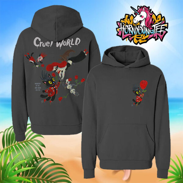 Cruel World Festival At Brookside At The Rose Bowl On May 17 2025 Gary Baseman x Cruel World Unisex Hoodie