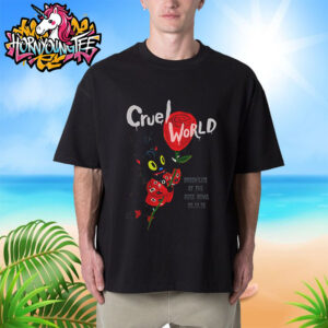 Cruel World Festival At Brookside At The Rose Bowl On May 17 2025 Gary Baseman x Cruel World Unisex T-Shirt