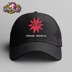 Cruel World Festival Event At Brookside at the Rose Bowl On May 17 2025 Merchandise Rage Lineup Black Hat Cap