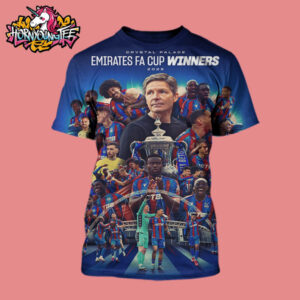 Crystal Palace The Champions Emirates FA Cup 2025 Poster Celebration All Over Print Shirt
