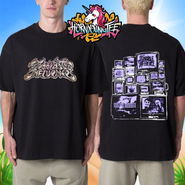 Dan And Phill Tour 2025 Terrible Influence Unisex T-Shirt Two Sides