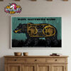 Outlaw Music Festival 10th Anniversary Tour 2025 Poster Show At The Gorge Amphitheatre On May 25 2025 Quincy WA Line Up Poster Home Decor Canvas Horizontal