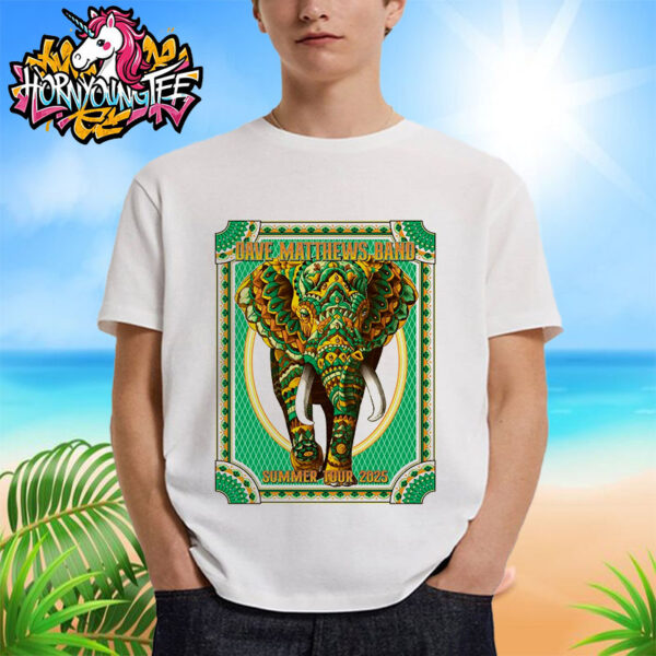 Dave Matthews Band Summer Tour Poster 2025 Art Work Fan Gift Unisex T-Shirt