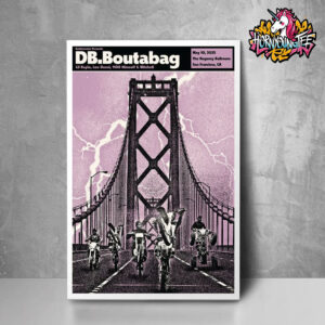 Db.Boutabag – Lil Kayla – Lou Deezi – 1100 Himself & Mitchell Music Show Performs At The Regency Ballroom In San Francisco On May 10 2025 Poster Home Decor Canvas