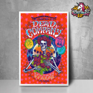 Dead And Company Mother’s Day 2025 Poster For Show Live At Sphere In Las Vegas On May 11 2025 Poster Home Decor Canvas
