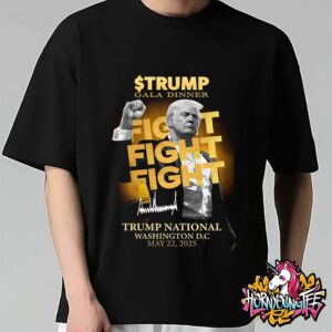 Donald Trump Crypto Plan Raise Millions Crypto And Meme Coin In Gala Dinner Trump National Washington DC On May 22 2025 Unisex T-Shirt