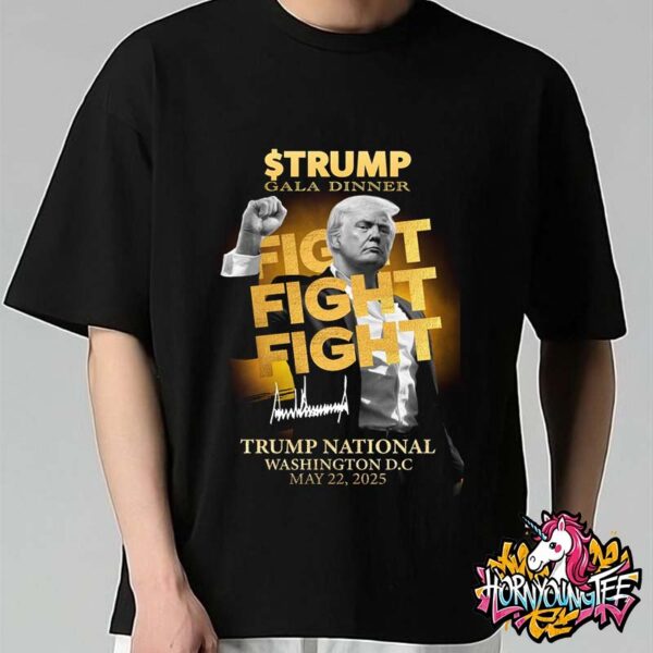 Donald Trump Crypto Plan Raise Millions Crypto And Meme Coin In Gala Dinner Trump National Washington DC On May 22 2025 Unisex T-Shirt