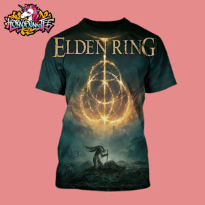 Elden Ring Live Action The Movie Poster With Director Alex Garland At A24 All Over Print Shirt