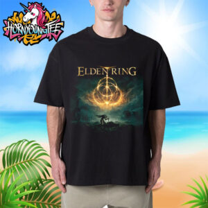 Elden Ring Live Action The Movie Poster With Director Alex Garland At A24 Unisex T-Shirt