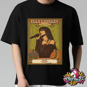 Ella Langley Still Hungover Tour 2025 On The Road In Texas Show At 713 Music Hall In Houston On October 16 2025 Unisex T-Shirt