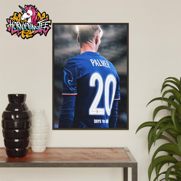 FIFA Club World Cup 25 Cole Palmer Poster Home Decor Canvas
