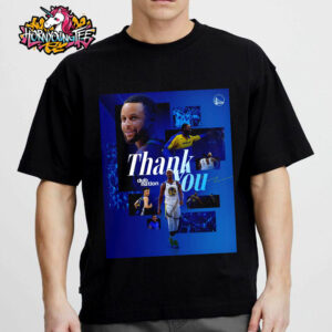 Golden State Warriors Poster To Thank You For Dub Nation NBA Season 2025 Unisex T-Shirt