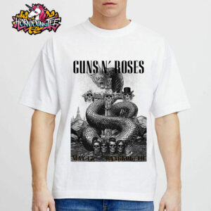 Guns N Roses Summer Tour 2025 In Bangkok TH On May 13 2025 Poster For Show Tonight Tribute To Fans Unisex T-Shirt