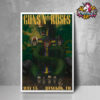 Guns N Roses Summer Tour 2025 In Bangkok TH On May 13 Poster For Show Tonight Tribute To Fans Poster Home Decor Canvas