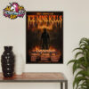 Trivium Band Tour 2025 Poster For Tour European Headlining Dates Schedule Tour Dates Poster Home Decor Canvas
