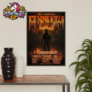 Ice Nine Kills The Hell Of A Summer Tour Setlists Artis Schedule Cities Tour Dates Poster Home Decor Canvas