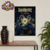 GBH with Slaughterhouse and Knuckleheadz USA Tour 2025 At Crash Fest Poster Schedule Tour Dates Poster Home Decor Canvas