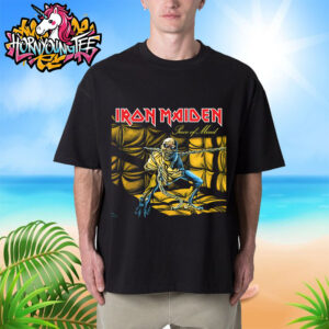 Iron Maiden Piece of Mind Album Was Released 1983 Unisex T-Shirt
