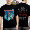 Iron Maiden Run For Your Lives World Tour 2025 Schedule Cities Tour Dates Unisex T-Shirt Two Sides